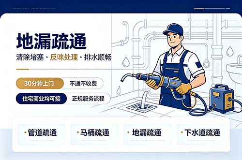 北京地漏疏通