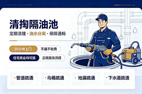 北京清掏隔油池
